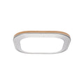**Technische Titel in het Nederlands: Modulaire LED Plafondlamp met houten afwerking**