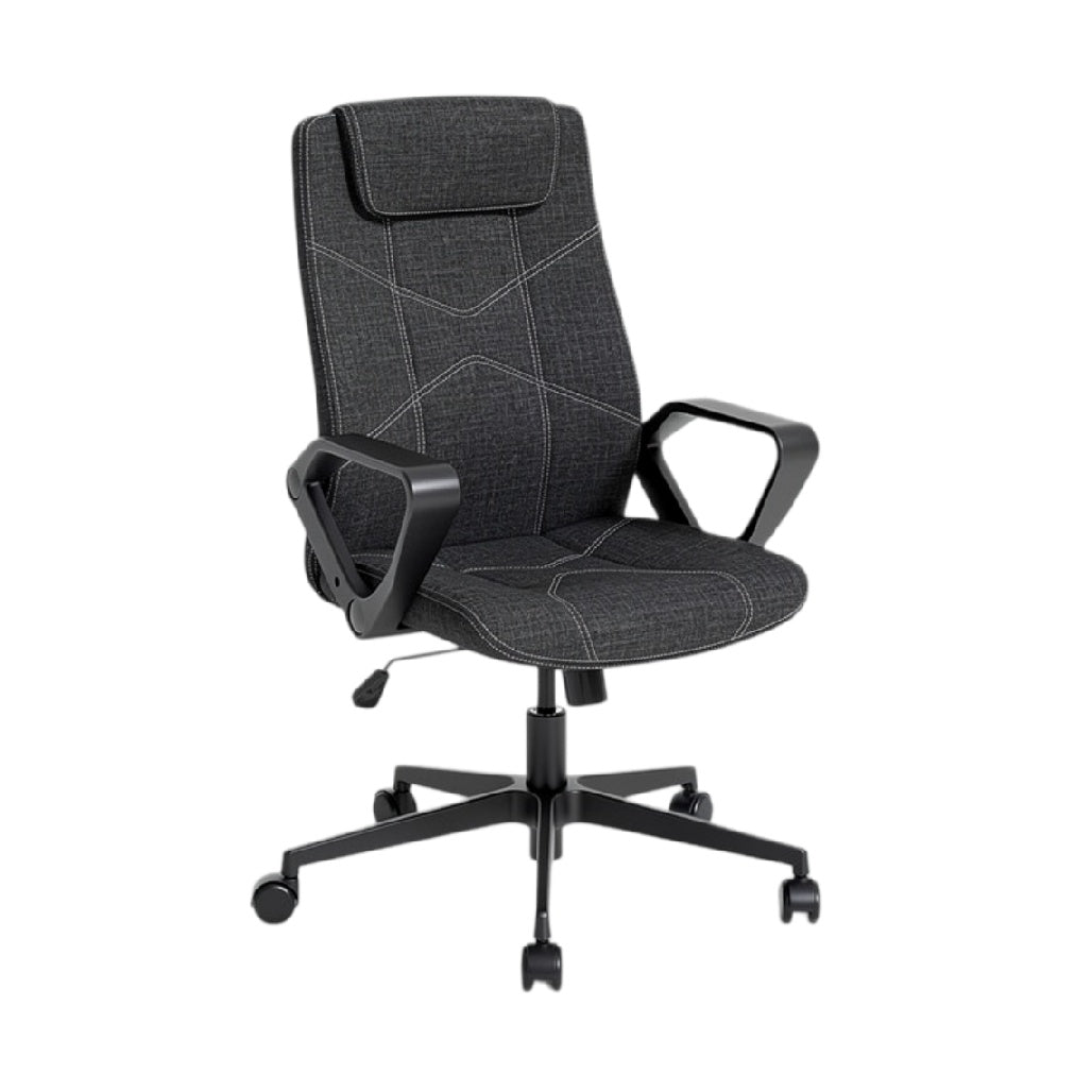 **Ergonomische Bureaustoel met Verstelbare Rugleuning en Armleuningen**
